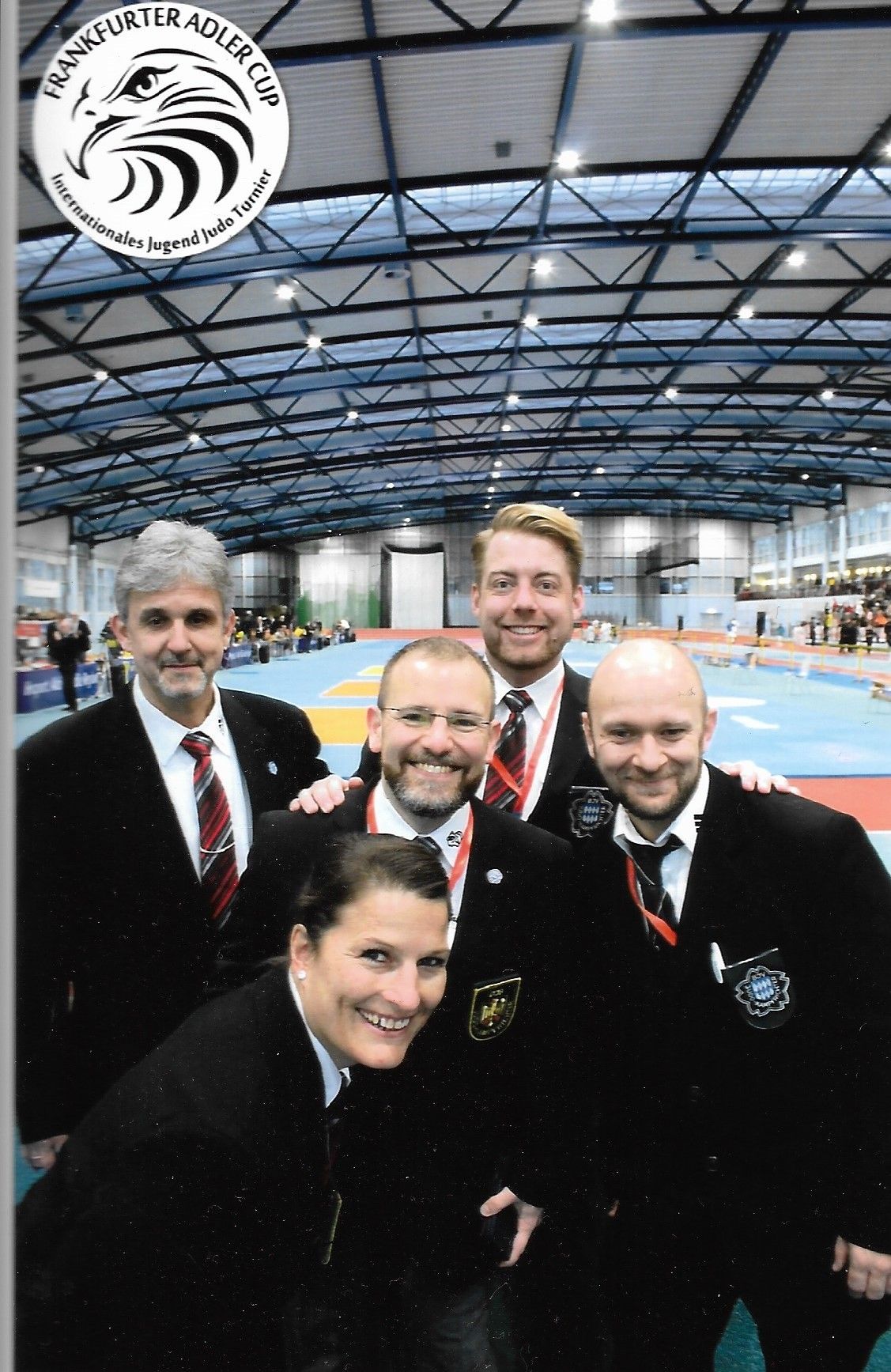 Andreas Hempfling, Astrid Garmeier, Matthias Kolonko, Julian Heuschötter und Ralf Böhm beim Adler Cup. Auf dem Bild fehlt Marcelino Rüth.