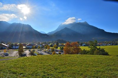 Kata-Treff unter der Sonne vor Tegelberg und Säuling