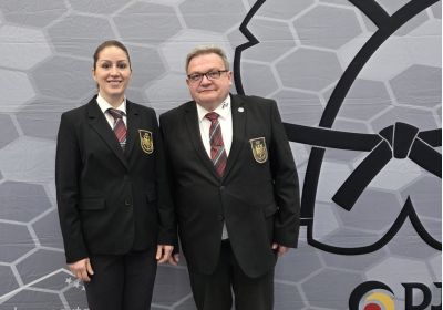 Bayerische Kampfrichter-Abordnung beim Thüringenpikal