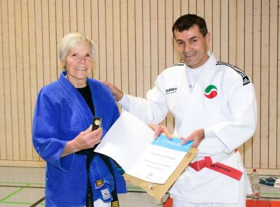 Judo ein Leben lang: Heidrun Kisslinger