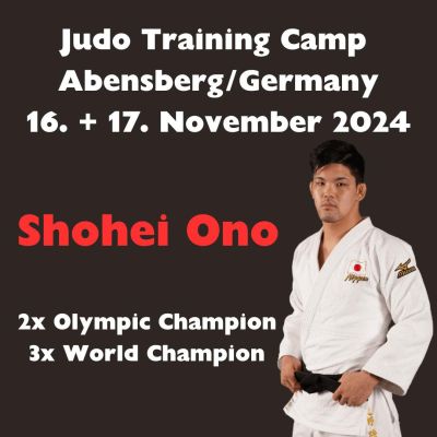 Shohei Ono kommt nach Abensberg!