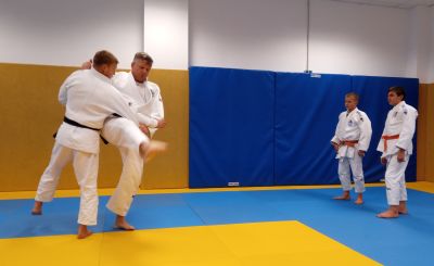 Individualtraining im Judo-Dojo